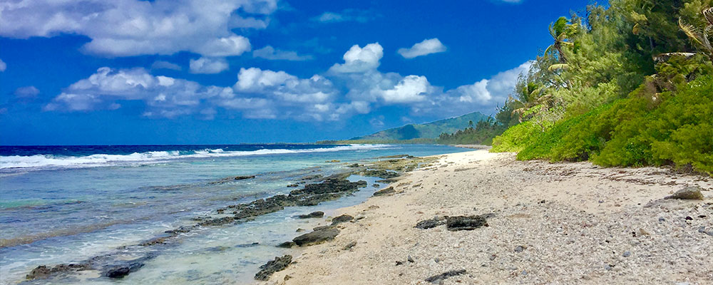 Huahine, Plage